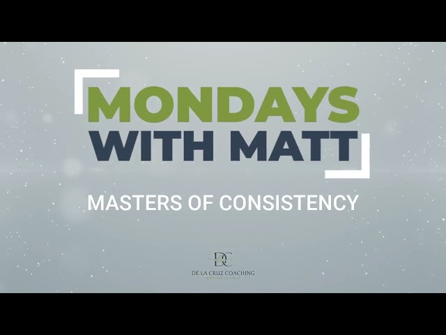 Masters of Consistency <span>December 19, 2022 </span>