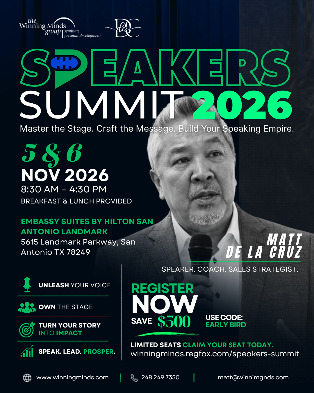 Speakers Summit Nov 2026